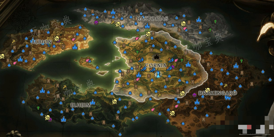 《圣兽之王》全地图探索点位置大全 探索度100%地图分享