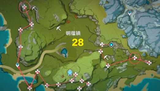 原神琉璃袋采集地点
