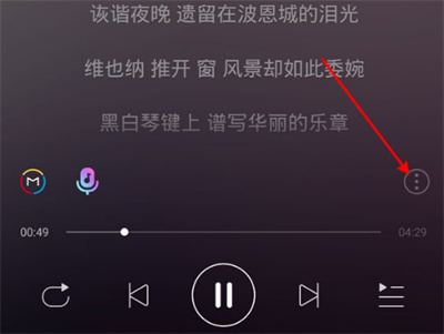 网易云怎么调整歌词大小