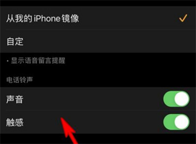 Apple watch可以设置电话铃声吗
