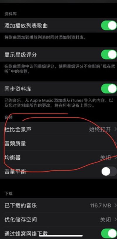 iphone13怎么开启杜比全景声