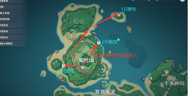 原神兽境之狼刷怪路线攻略