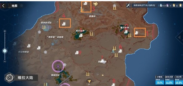 幻塔维拉怪物分布位置一览