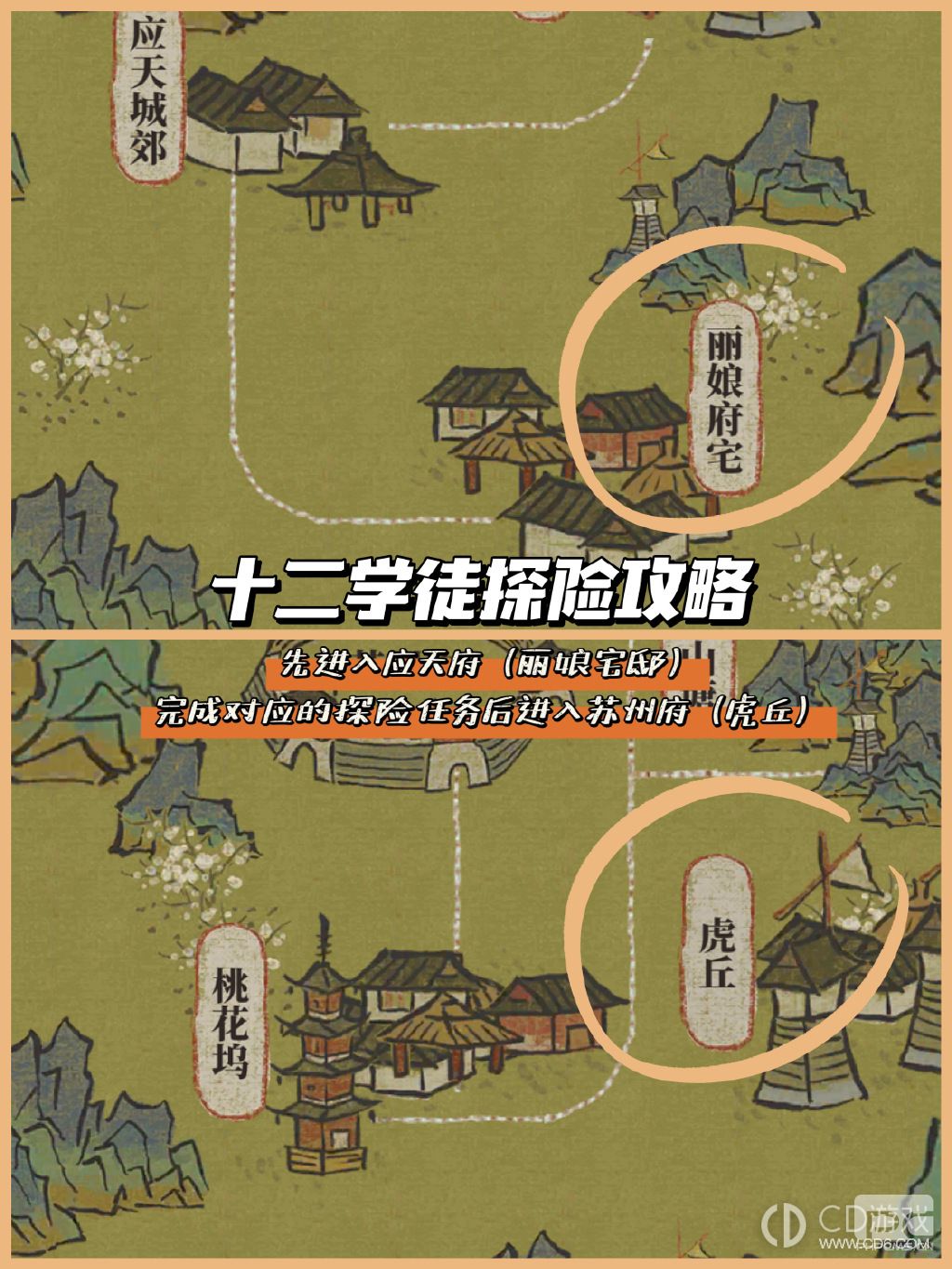 江南百景图十二学徒探险介绍-十二学徒探险攻略分享