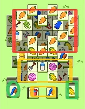 羊了个羊10.21第二关怎么过