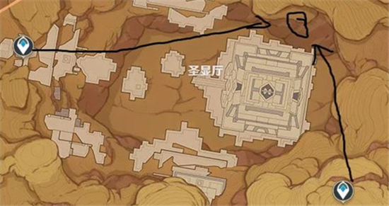 原神沙中孤城秘境怎么开